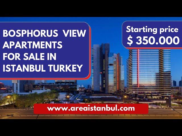 BOSPHORUS VIEW APARTMENTS FOR SALE IN ISTANBUL TURKEY