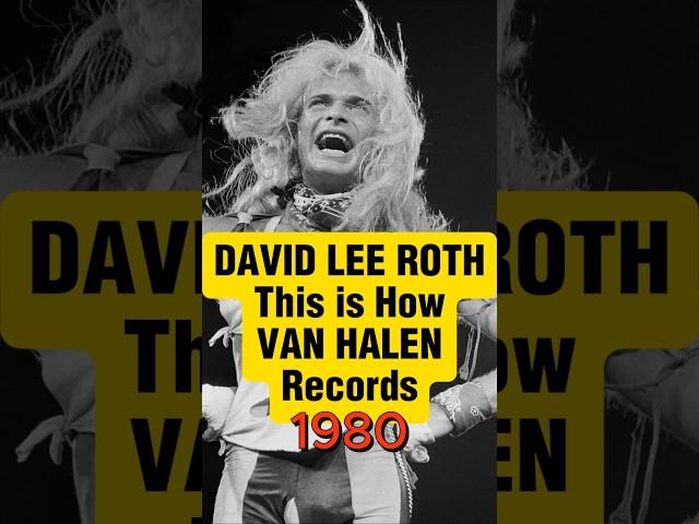 David Lee Roth Talks Van Halen in Studio #classicrock #vanhalen #80s