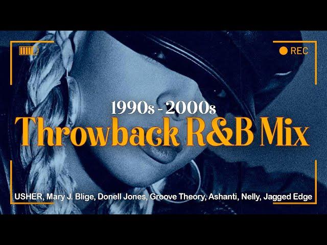 Throwback ~90's R&B/Soul Playlist ~USHER, Mary J. Blige, Donell Jones, Groove Theory, Ashanti, Nelly