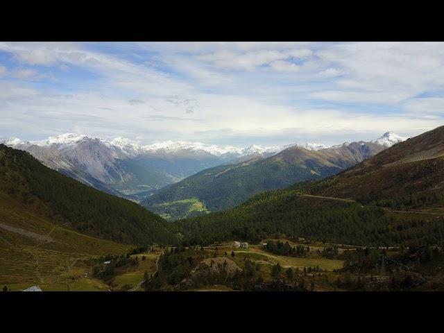 Foscagno pass - Italy Alps - Drone 4K