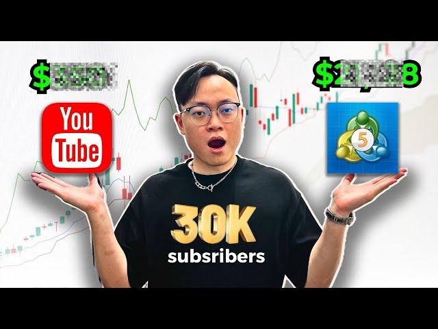 Revealing My Youtube Earnings vs Trading Profit!