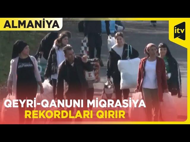 Qeyri-qanuni miqrasiya rekordları qırır | Almaniya