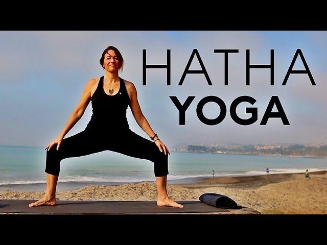 1 hour Hatha Yoga (full class) | Fightmaster Yoga Videos