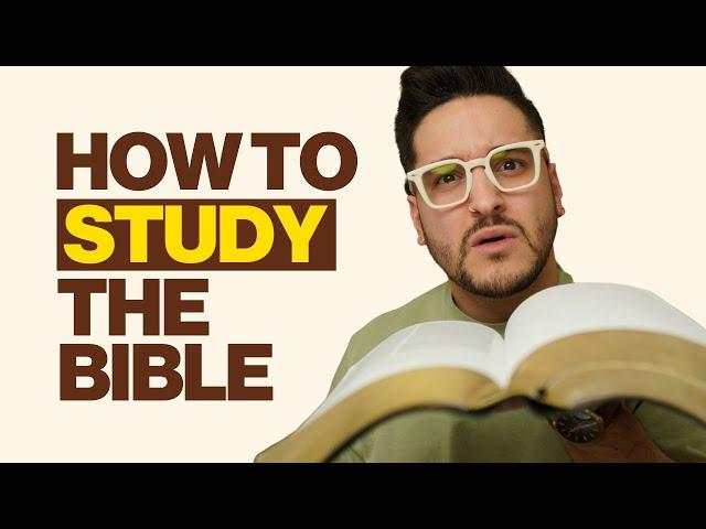 How to study a book of the Bible | Simple way that works...