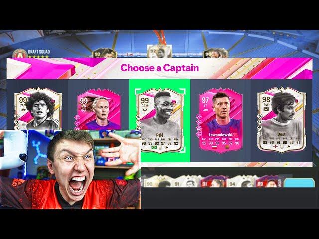 99 PELE IN 129 RATED FUTTIES ICON FUT DRAFT!! (EA FC 24)