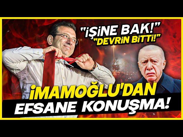 Ekrem İmamoğlu'ndan Tarihi 29 Ekim Cumhuriyet Bayramı Konuşması! "Senin Devrin Bitti!"