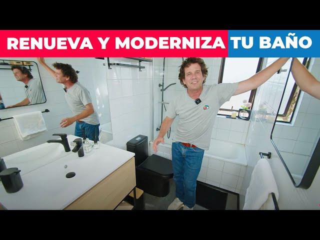 Cómo renovar y modernizar tu baño