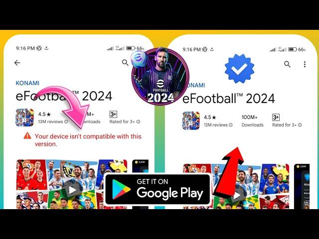 Ayusin ang eFootball 2024 Hindi Katugma sa Iyong Device | Hindi katugma ang iyong device sa bersyon