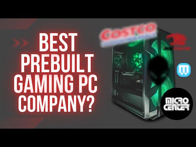 Best Prebuilt Gaming PC Company (AND ONES TO AVOID!)