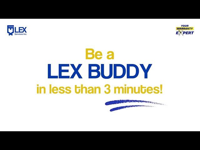 Be a LEX Buddy today!