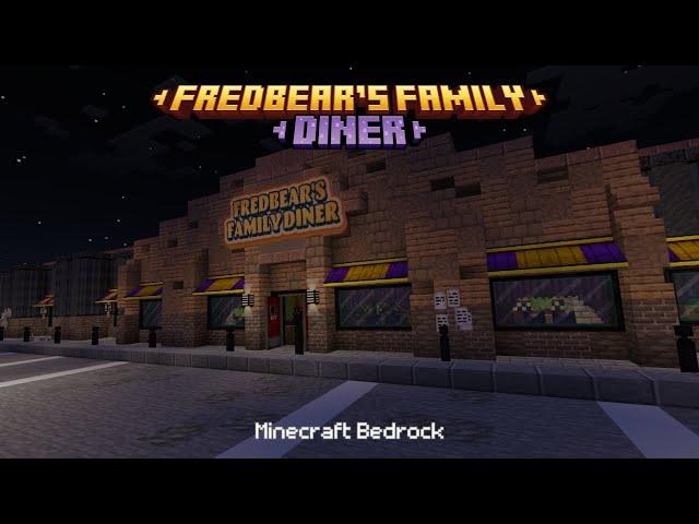 [FNAF 4] Fredbear's Family Diner Minecraft bedrock map