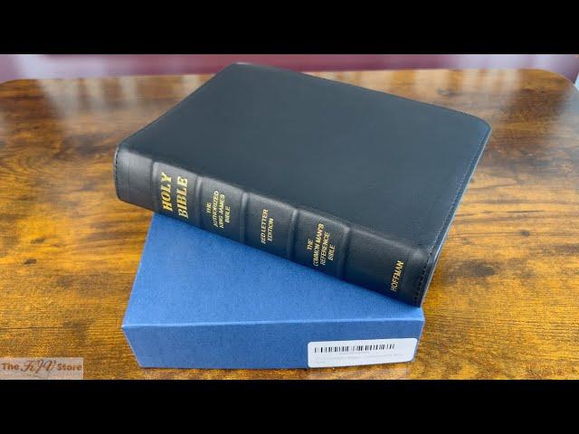 KJV Common Man's Reference Bible - Lambskin Edition (6th Edition)