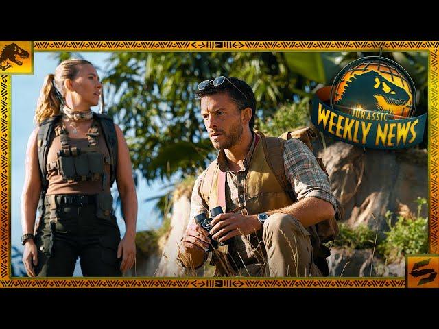 BRAND NEW IMAGES OF JURASSIC WORLD REBIRTH & MORE! - Jurassic Weekly News | Week 5