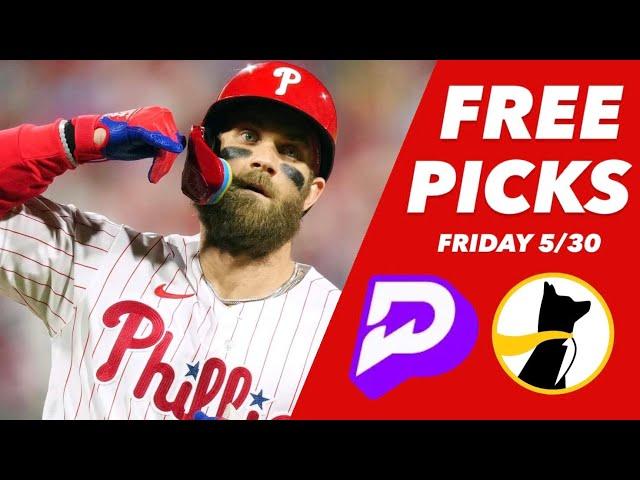 MLB PRIZEPICKS FREE PICKS FRIDAY 5/30 (4 FREE PICKS)| MLB FRIDAY MAY 30TH BEST PLAYER PROPS!!!