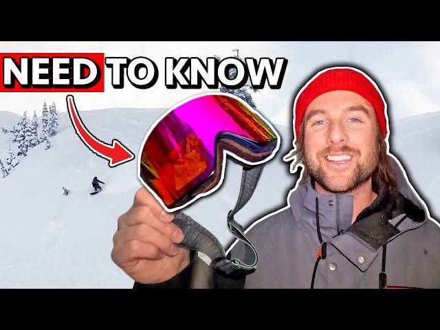 Watch This Before Buying Snowboard Goggles