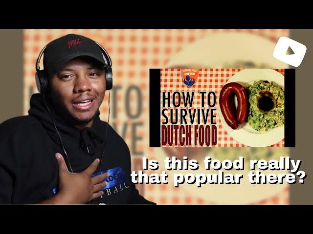 #4 - A Survival Guide to Dutch Food REACTION!