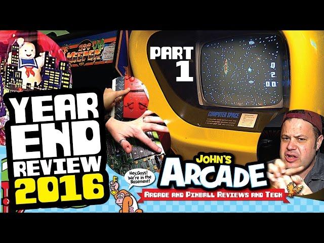 ALL ACCESS YEAR END JOHN'S ARCADE REVIEW AND TOUR 2016! - PART 1