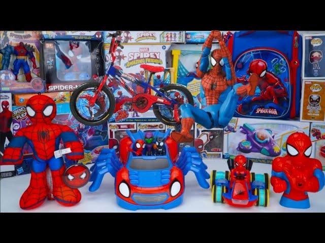 Marvel's Spidey His amazing friends Toys Unboxing Review ASMR | Spider Crawler Playset | Review Toy