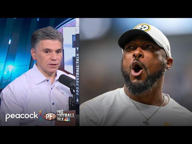 Mike Tomlin's instincts with Russell Wilson pay off for Steelers | Pro Football Talk | NFL on NBC