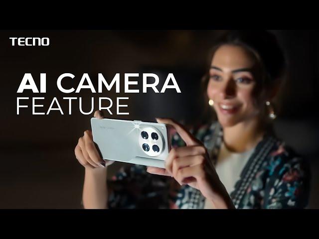 The AI camera feature of the new TECNO CAMON 30 Series breathes life into every scene..