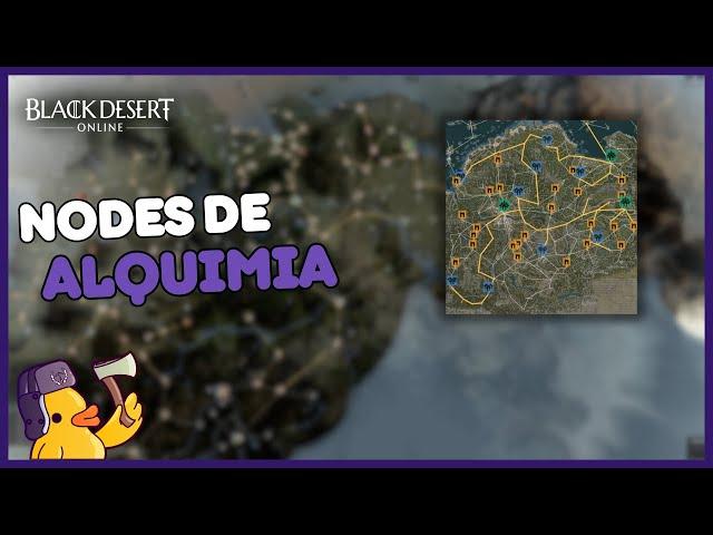 Black Desert - Nodes de alquimia! Quais nodes pegar?