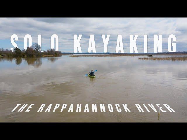 Surrounded By River Otters Solo Kayaking