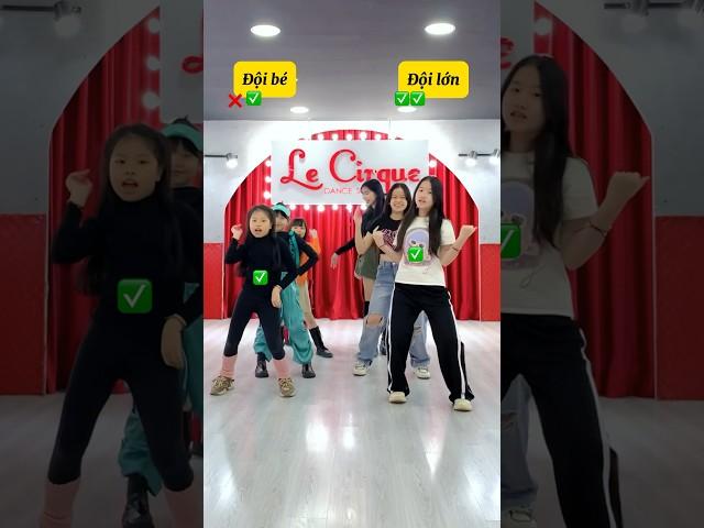 [ Tiktok Việt Nam ] Thi nhảy đội lớn và đội bé phần 1 | Thanh Lam class| BabiC