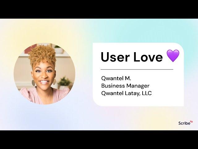 User Story - Qwantel at Qwantel Latay, LLC