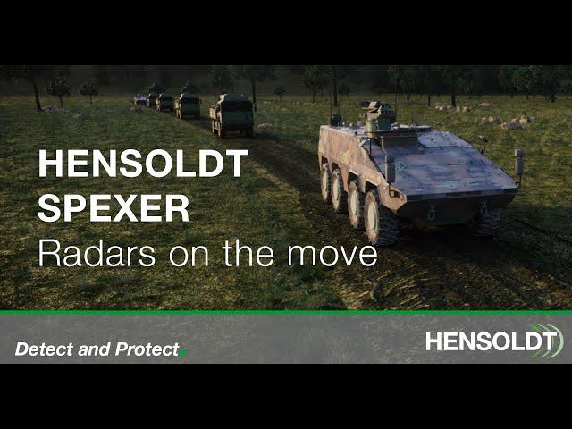 HENSOLDT SPEXER – Radars on the move