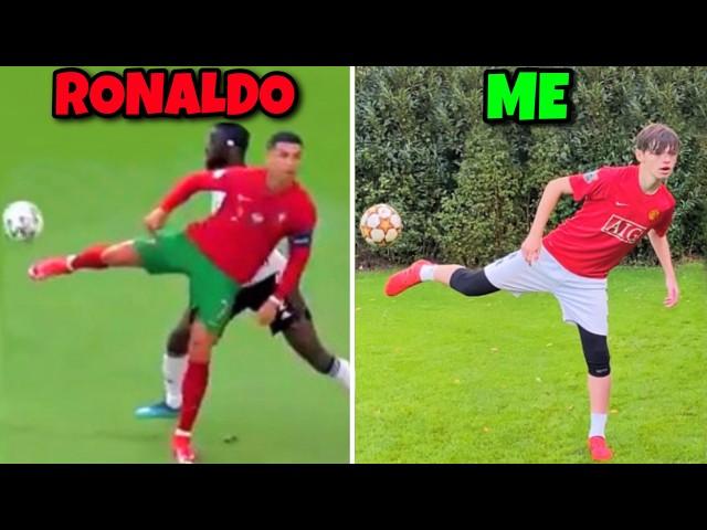 RECREATING VIRAL FOOTBALL MOMENTS!! (Best skills)