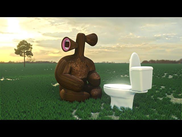 Siren Head meets Skibidi Toilet