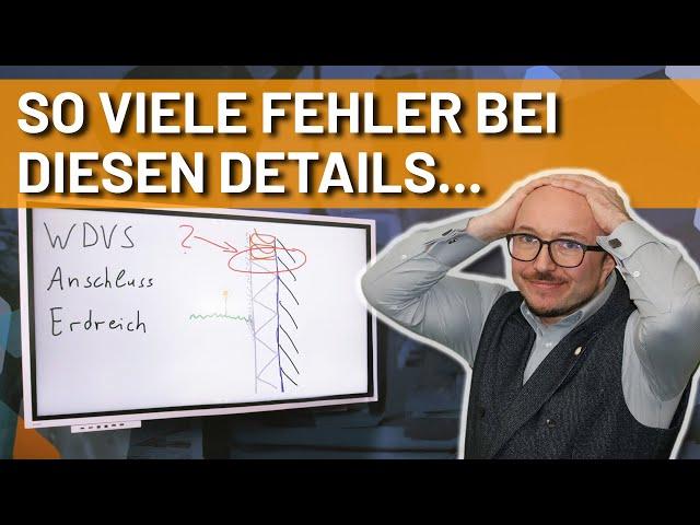 Perimeter Dämmung - WDVS Anschluss wie geht das & was muss ich beachten? | Energieberater klärt auf