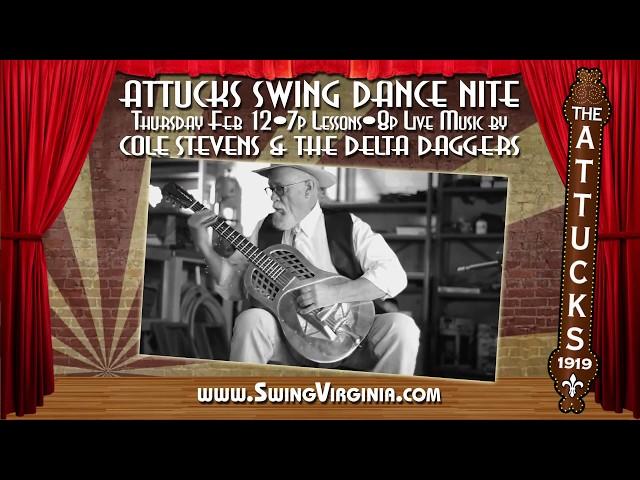 Attucks Swing Dance Nite Promo with Cole Stevens