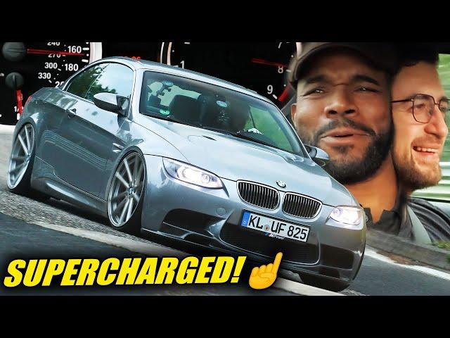 SUPERCHARGED BMW E93 M3 WHOOSHES The Nürburgring!