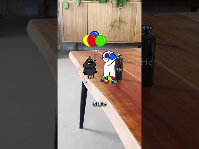 Nestor needs 6 balloons to fly (Remastered)