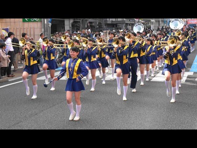 京都橘高校吹奏楽部（4K）ガラシャ祭りパレードFull Kyoto Tachibana SHS Band