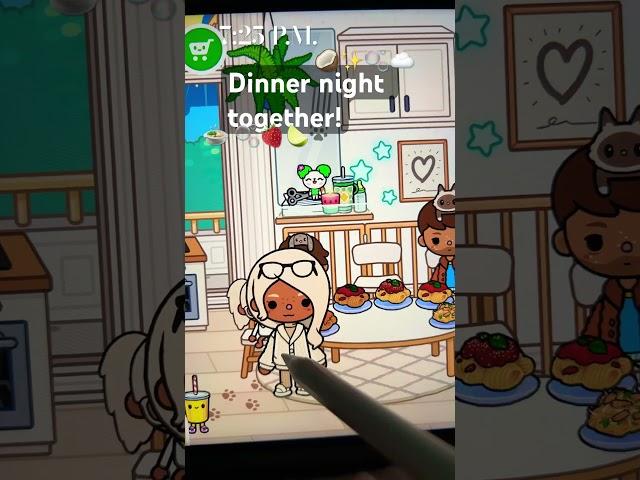 (Dinner night together!) #tocabocarp #tocaboca #toca