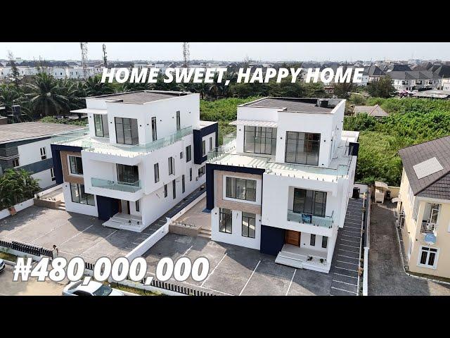 INSIDE THIS ₦480 MILLION  5 BEDROOM FULLY DETACHED DUPLEX FOR SALE