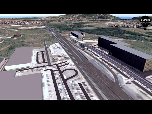 3D project of the Sofia Ring Road