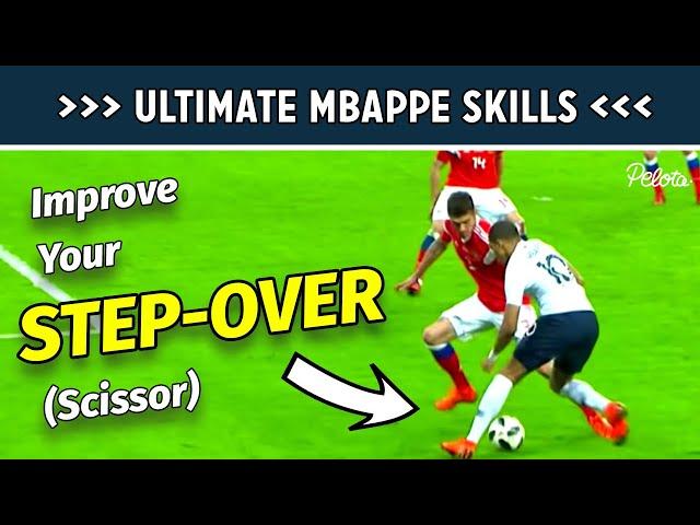 How To Do Mbappé Skills in Football - Step Over Tutorial