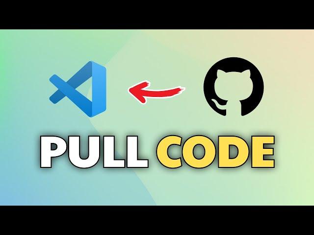 How to Pull Project from Github to Visual Studio Code