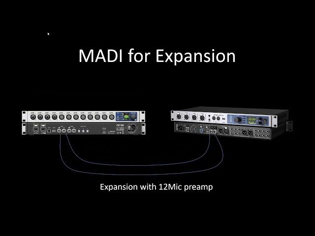 Tech How to Expand audio capabilities with MADI