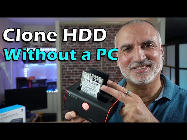 How to clone a Hard Drive without a PC offline with Orico