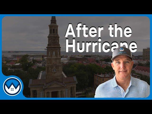 Vlog 5: - Downtown Charleston After the 2024 Hurricane - Moving to Charleston SC