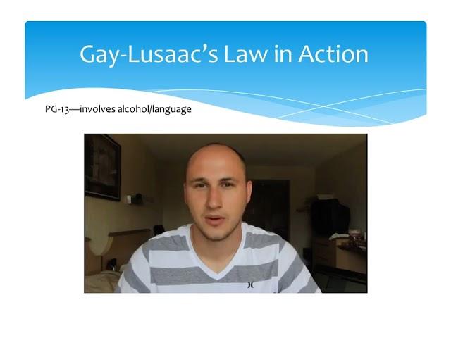 Gas Laws: Gay-Lusaac Law (Part 4)