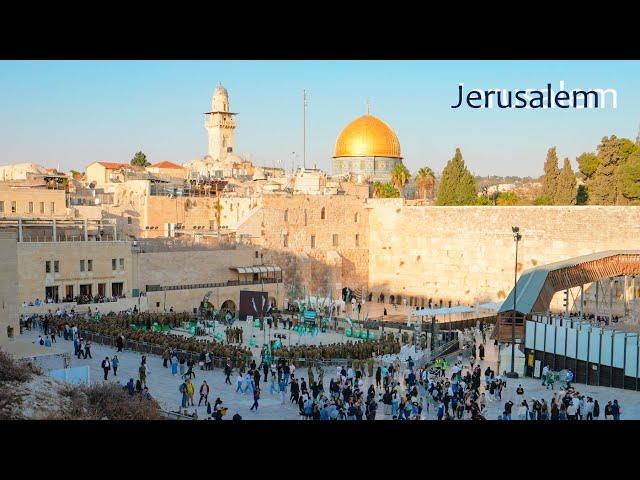 JERUSALEM TODAY! Old City  City Center  Eastern Ancient Market.