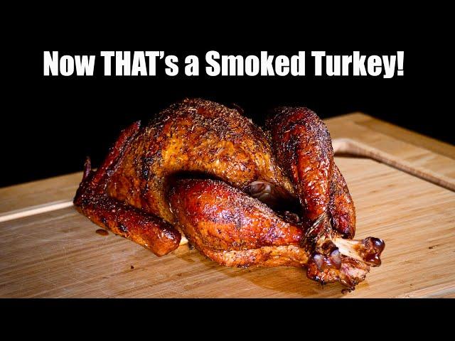 AWESOME Smoked Turkey Recipe For Beginners!