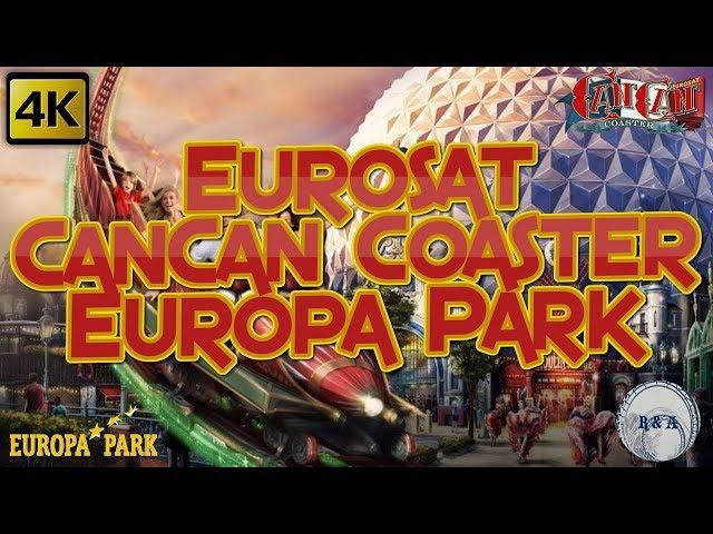 Eurosat CanCan Coaster onride POV Europa Park 4K