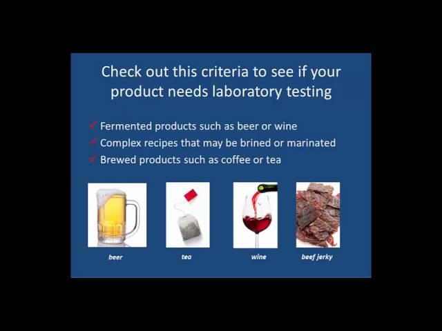 What is a FDA Approved Nutrition Facts Panel: Food Labeling Requirements