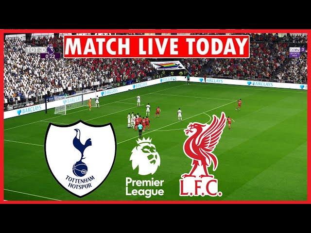 Tottenham Hotspur x Liverpool LIVE | England EFL Cup 2025 Semifinal Live Match | eFOOTBALL